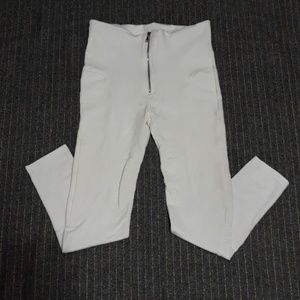 🍂4 for $10🍂 White Moto Leggings